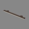 Afbeelding van Stalen trapleuning met LED verlichting - Rechthoek 40x20 - Met leuninghouders type B1 