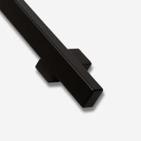 Stalen trapleuning – Rechthoek 40x25 mm – Inclusief leuninghouders B4