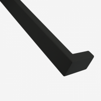 Stalen trapleuning – Rechthoek 40x20 mm – Inclusief leuninghouders L2