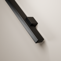 Stalen trapleuning – Rechthoek 40x20 mm – Inclusief leuninghouders B1