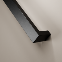Stalen trapleuning – Rechthoek 40x20 mm – Inclusief leuninghouders L2