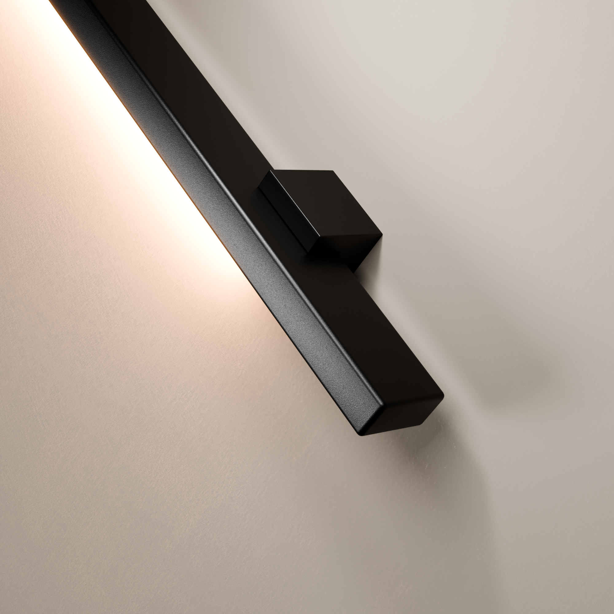 Stalen trapleuning met LED verlichting - Rechthoek 40x20 - Met leuninghouders type B1 Stalen trapleuning met LED verlichting - Rechthoek 40x20 - Met leuninghouders type B1
