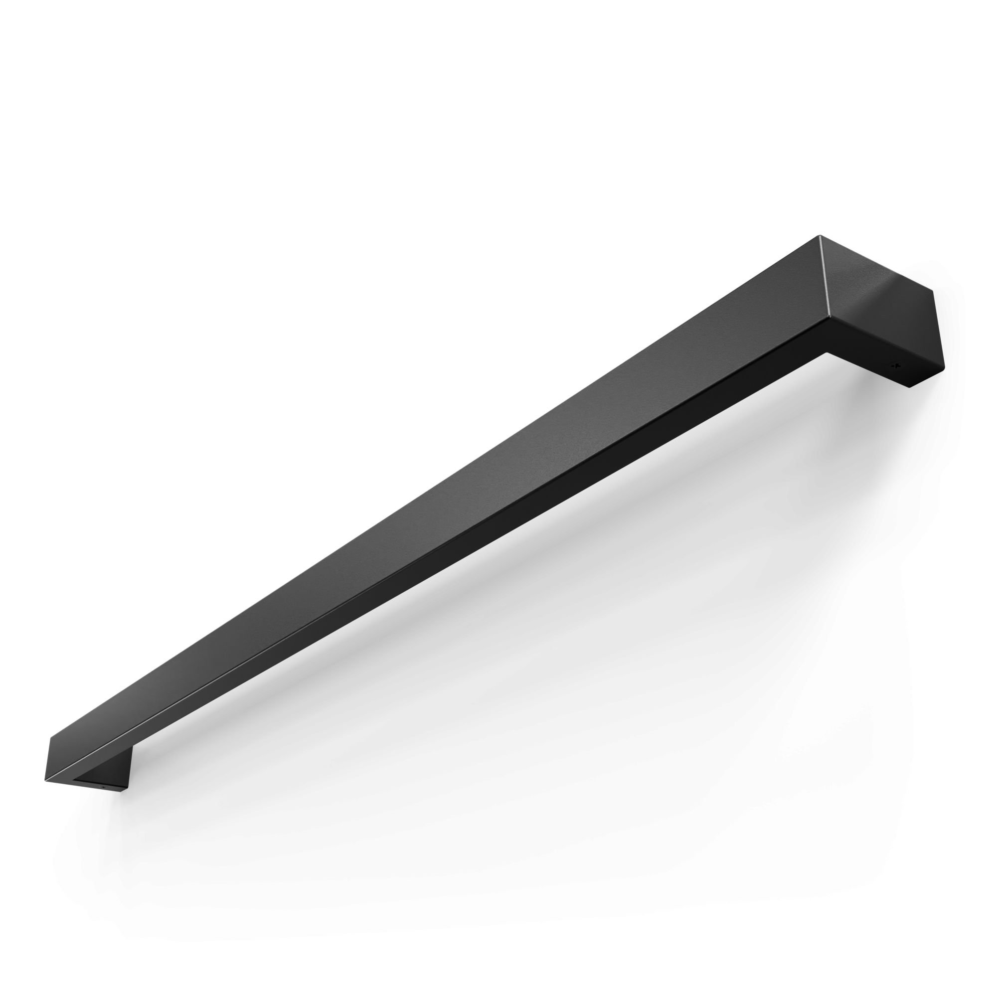 Stalen trapleuning – Rechthoek 40x20 mm – Inclusief leuninghouders L2 Stalen trapleuning – Rechthoek 40x20 mm – Inclusief leuninghouders L2