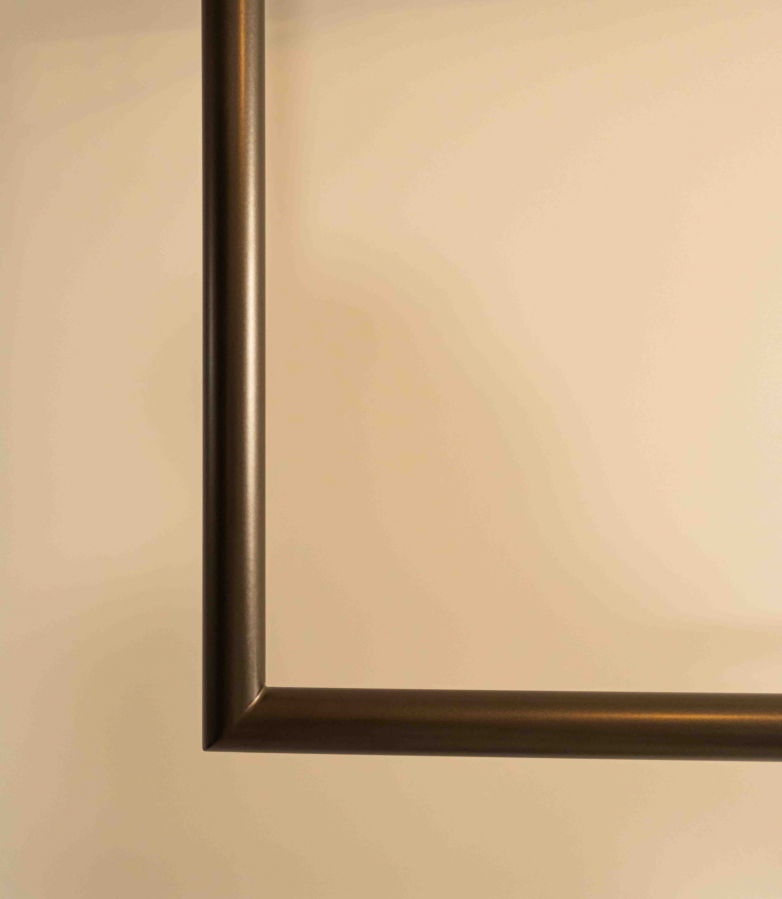 Stalen garderobestang - Rond 30 mm - Enkele hoek Stalen garderobestang - Rond 30 mm - Enkele hoek