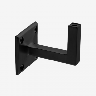 Stalen trapleuning – Rechthoek 40x20 mm – Inclusief leuninghouders V1 – Basic line – Zwart RAL 9005 Stalen trapleuning – Rechthoek 40x20 mm – Inclusief leuninghouders V1 – Basic line – Zwart RAL 9005