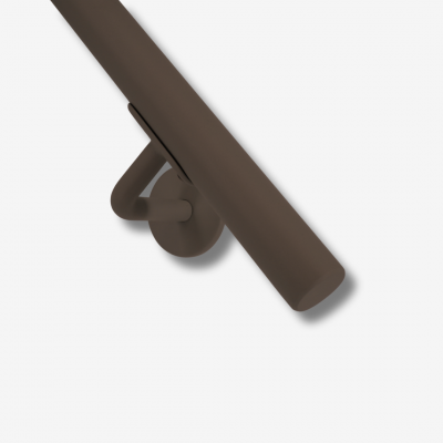 Stalen trapleuning – Rond 30 mm – Inclusief leuninghouders R3 – Keuze uit andere houders Stalen trapleuning – Rond 30 mm – Inclusief leuninghouders R3 – Keuze uit andere houders