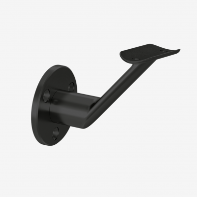 Leuninghouder voor Ronde Leuning – Zwart – 42 mm – Type R5