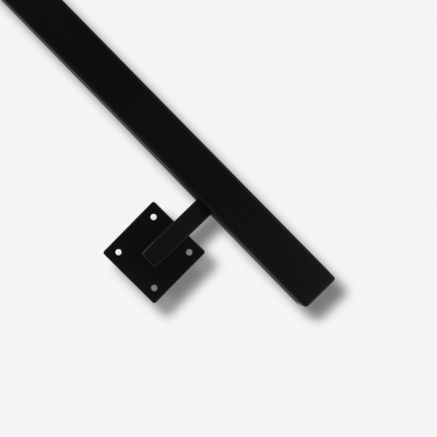 Stalen trapleuning – Vierkant 30x30 mm – Inclusief leuninghouders V1 – Keuze uit andere houders Stalen trapleuning – Vierkant 30x30 mm – Inclusief leuninghouders V1 – Keuze uit andere houders