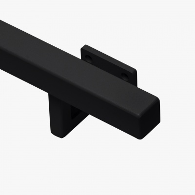 Stalen trapleuning – Vierkant 30x30 mm – Inclusief leuninghouders V1 – Keuze uit andere houders Stalen trapleuning – Vierkant 30x30 mm – Inclusief leuninghouders V1 – Keuze uit andere houders