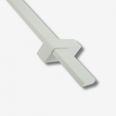 Stalen trapleuning – Rechthoek 40x10 mm – Inclusief leuninghouders R10 Stalen trapleuning – Rechthoek 40x10 mm – Inclusief leuninghouders R10