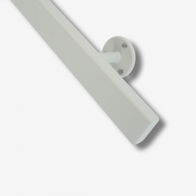 Stalen trapleuning – Rechthoek 40x20 mm – Inclusief leuninghouders R4 Stalen trapleuning – Rechthoek 40x20 mm – Inclusief leuninghouders R4