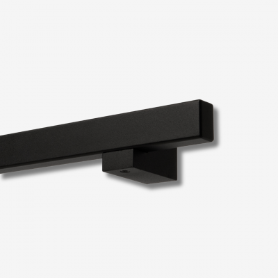 Stalen trapleuning – Rechthoek 40x25 mm – Inclusief leuninghouders B4 Stalen trapleuning – Rechthoek 40x25 mm – Inclusief leuninghouders B4