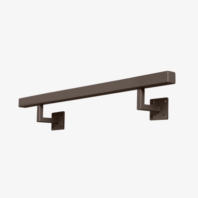 Stalen trapleuning – Vierkant 30x30 mm – Inclusief leuninghouders V1 – Keuze uit andere houders Stalen trapleuning – Vierkant 30x30 mm – Inclusief leuninghouders V1 – Keuze uit andere houders