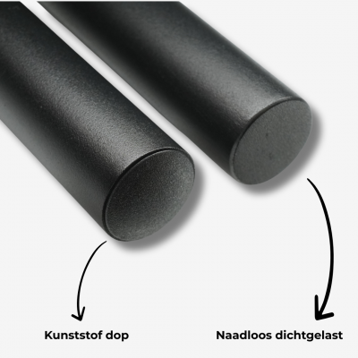 Stalen trapleuning – Rond 40 mm – Inclusief leuninghouders R7 Stalen trapleuning – Rond 40 mm – Inclusief leuninghouders R7