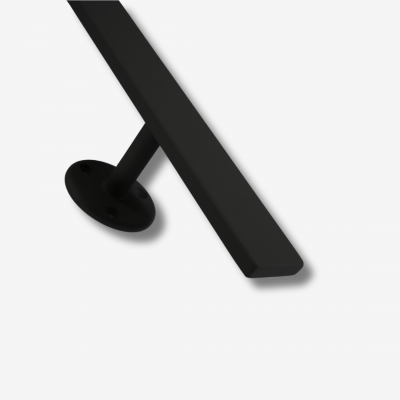 Stalen trapleuning – Rechthoek 40x20 mm – Inclusief leuninghouders R4 Stalen trapleuning – Rechthoek 40x20 mm – Inclusief leuninghouders R4