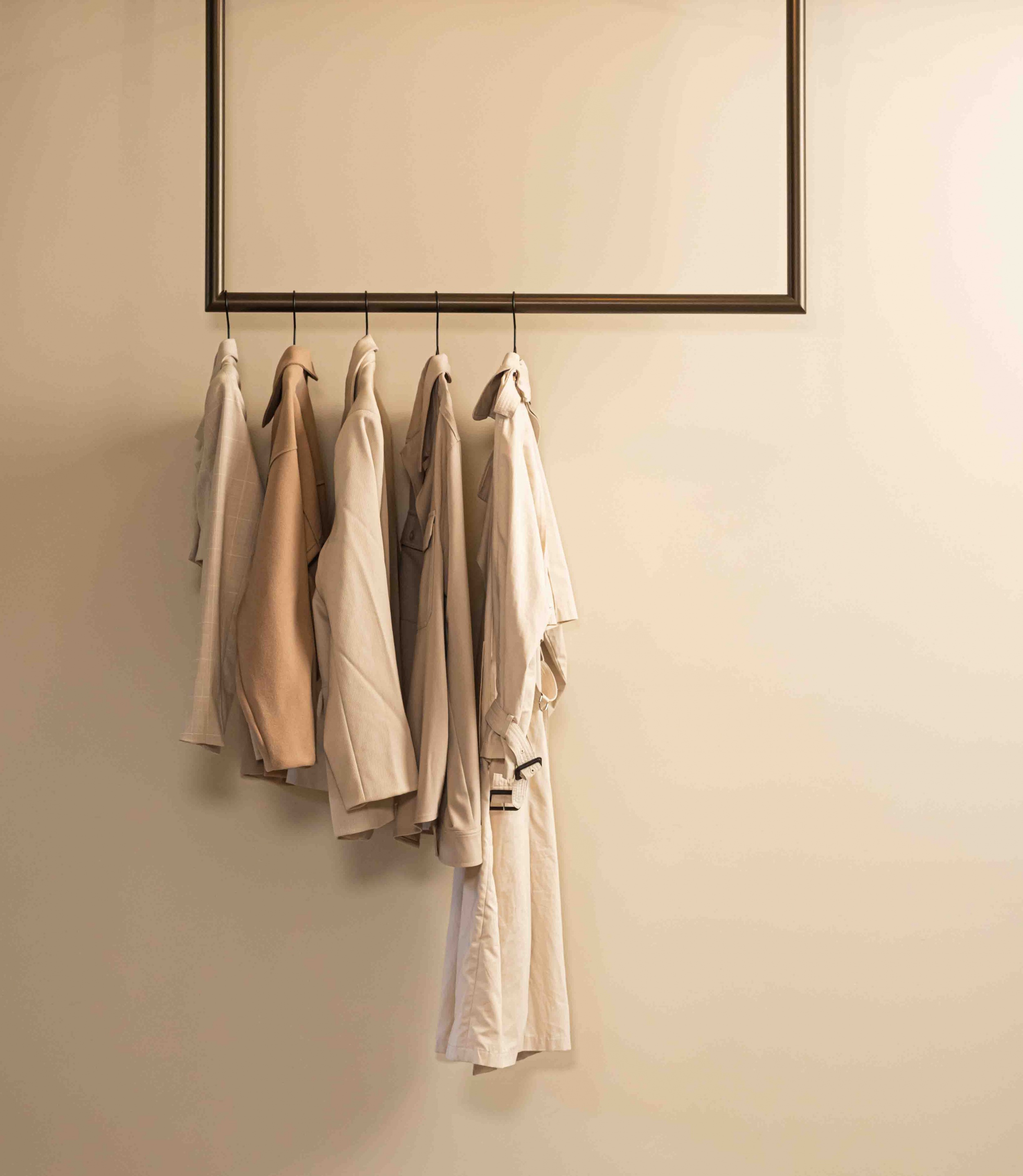 Stalen garderobestang - Rond 30 mm - Dubbele hoek Stalen garderobestang - Rond 30 mm - Dubbele hoek