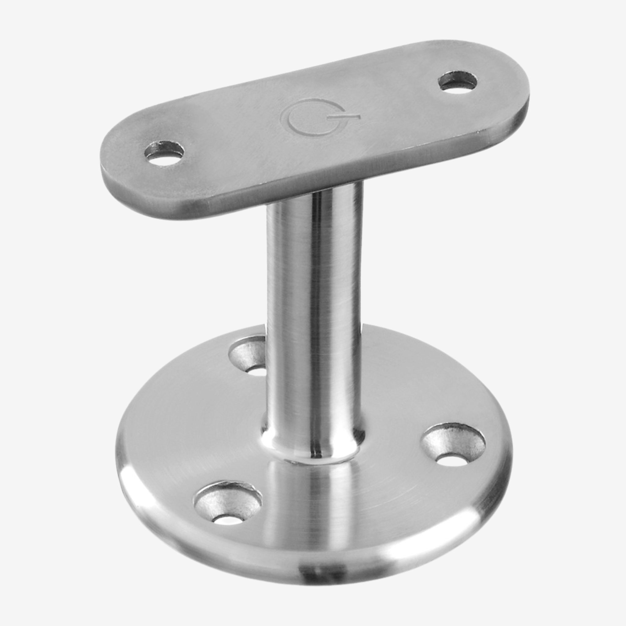 Leuninghouder voor Vlakke Leuning – RVS – Type R4 Leuninghouder voor Vlakke Leuning – RVS – Type R4