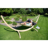 Hangmat Set Family Wood & Vegas Zwart