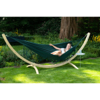 Hangmat Set Double Wood & Sublime Groen