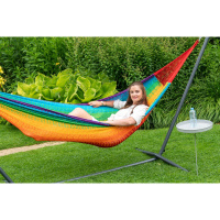 Hangmat Set Double Easy & Mexico Rainbow