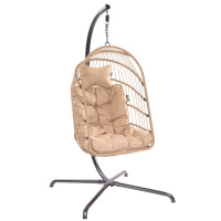 Hangstoel Set Egg Taupe