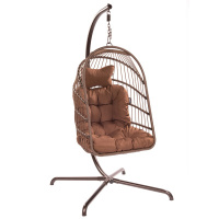 Hangstoel Set Egg Bruin