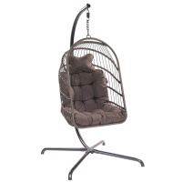 Hangstoel Set Egg Antraciet