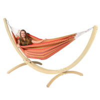 Hangmat Set Double Wood & Premium Melon