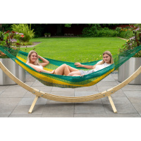 Hangmat Set Double Wood & Mexico Tropical