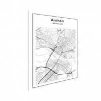 Stadskaart Arnhem - Poster 40x30