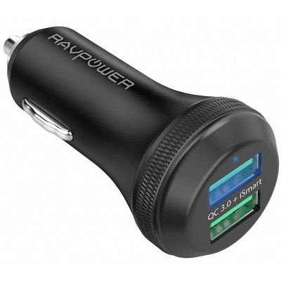 Foto van RAVPower Quick Charge 3.0 Car Charger 40W 3A