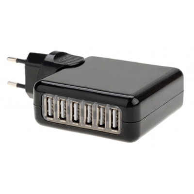 Foto van eXtreme Ways 6-Poorts USB-Wandlader White