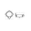 Afbeelding van Mercury/Mercruiser Collar for Alpha One|Zi