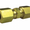 Afbeelding van Snijringkoppeling 1/4x1/4 Recht - Messing