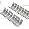 Afbeelding van Drijfstanglager Mopar 273-360, Cont.L6 55-03 set