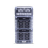 Afbeelding van 408 Series Fuse Block, 12 Gang w/ Bus Bar&Cover