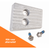 Afbeelding van Transom Anode w/bolt, Zinc