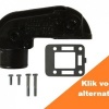 Afbeelding van Merc. Riser, for 4 Cyl. Manifolds