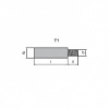 Afbeelding van Yanmar pencil anode Ø15x20-Zinc