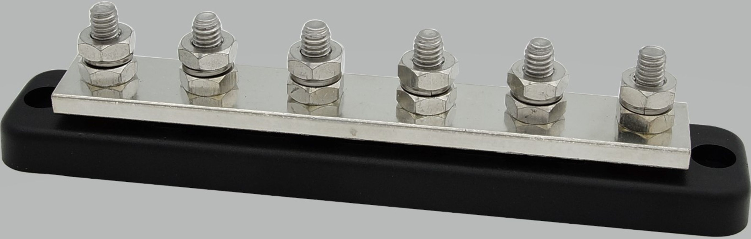 Bus Bar, 250A Maxi - 6 Stud with Cover