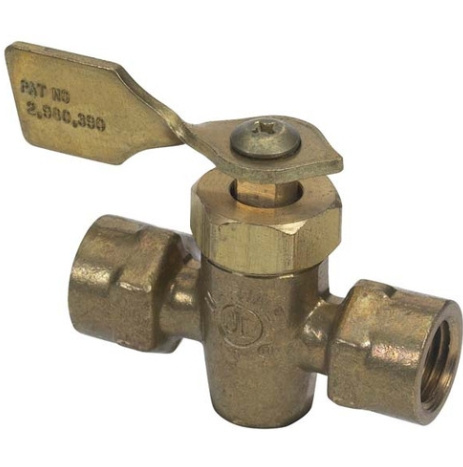 1/4 Fnpt F/F Brass Shut-Off 1/4 Fnpt F/F Brass Shut-Off
