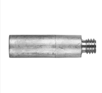 Yanmar pencil anode Ø16x50 with brass plug - Zinc Yanmar pencil anode Ø16x50 with brass plug - Zinc
