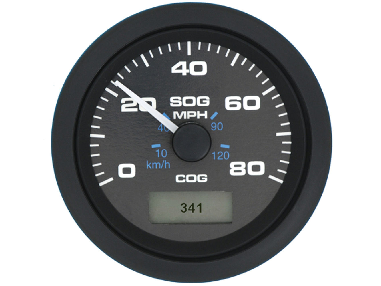 Speedo GPS, Black Premier Pro 80 mph