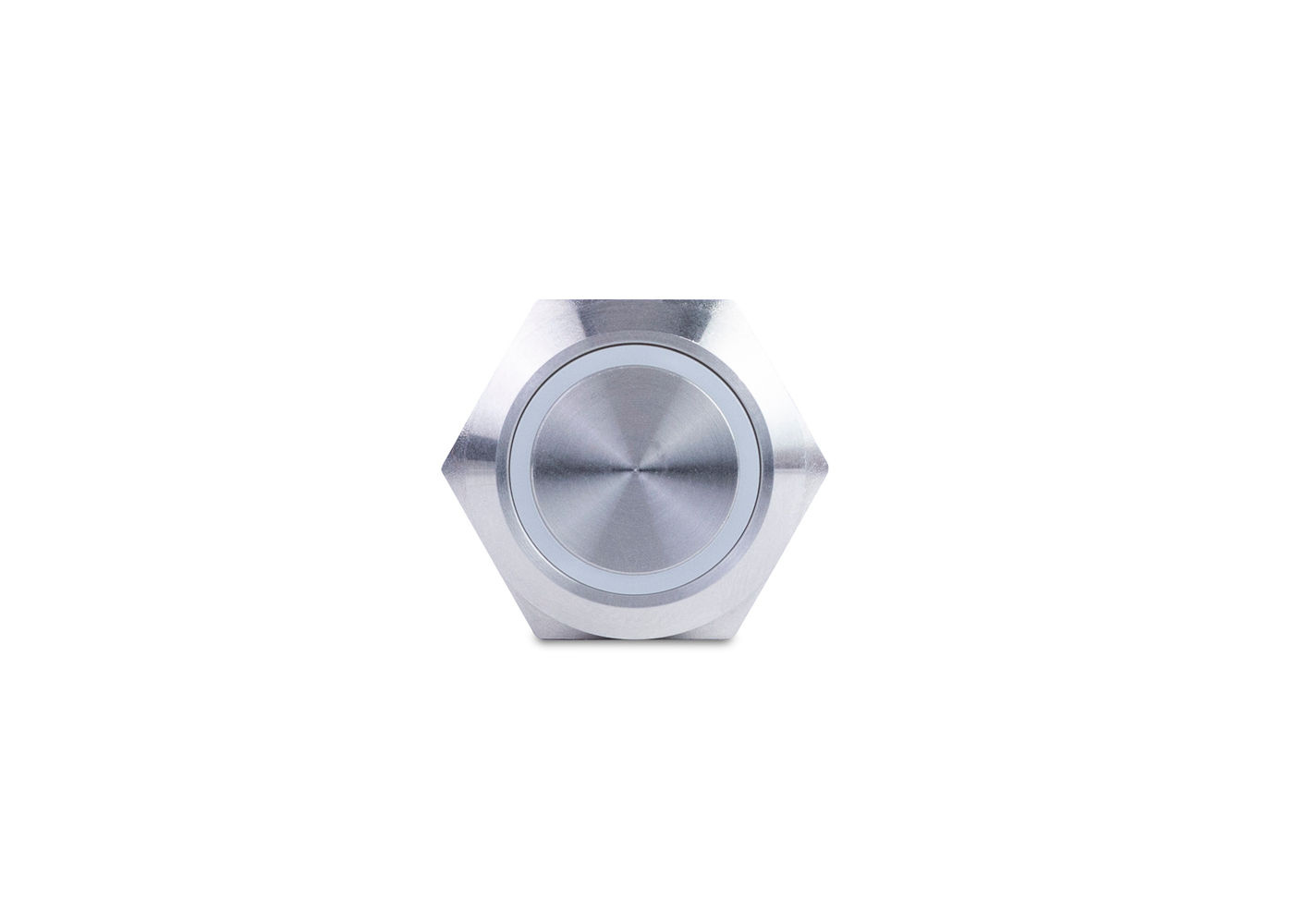 Push Button Switch, Blue Halo