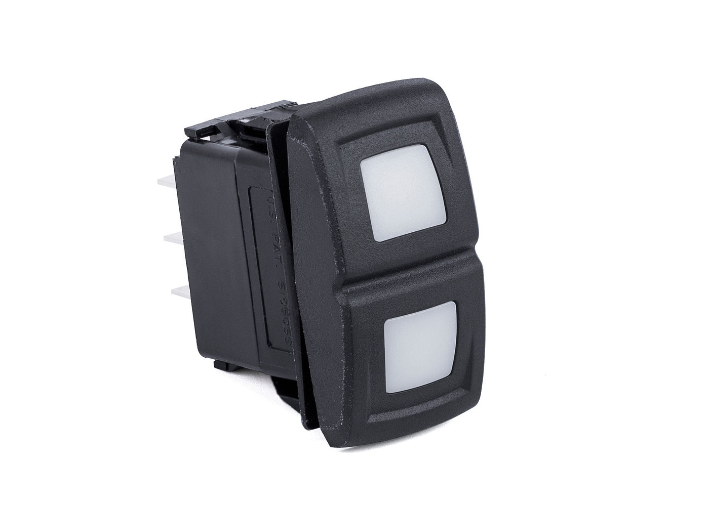 Rocker Switch, Contura XIV DPDT, Illuminated