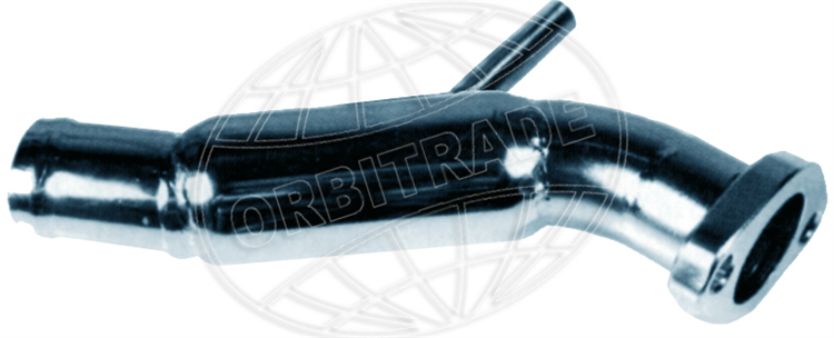 Stainless steel exhaust bend MD2, MD3, MD11-MD17