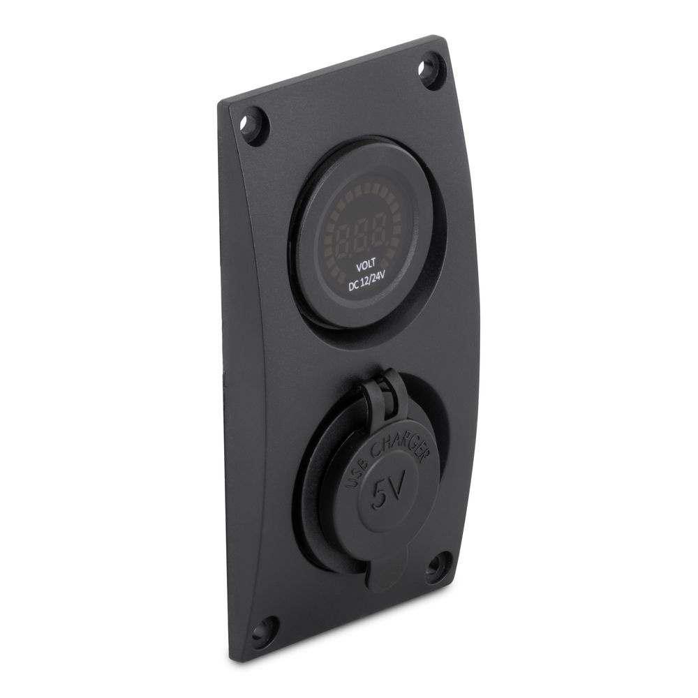 USB Charger w/ Voltmeter and Graph Display