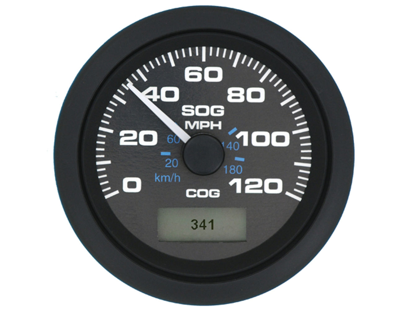 Speedo GPS, Black Premier Pro 120 mph