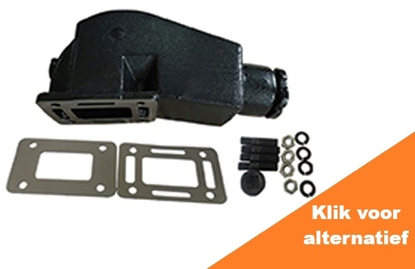 Universal Center Riser Exhaust Elbow
