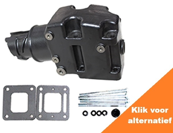 Elbow, Exhaust Center Riser V6 &V8 Elbow, Exhaust Center Riser V6 &V8
